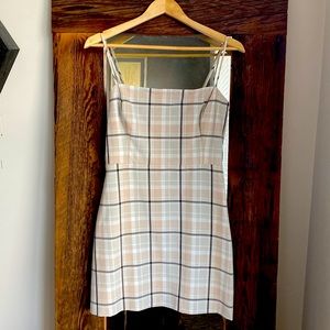 Wilfred Plaid Minidress